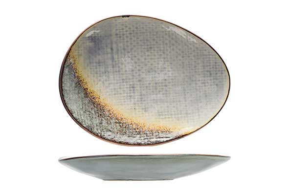 Thirza Grey Assiette à pain 15x11cm